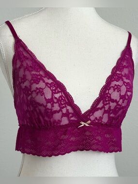 victoria’s secret lace bralette bra